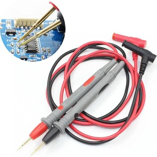 Electrical Instrument Tool Practical Multi Meter Test Lead 1000V 20A Needle Point Testing Probe For Digital Multimeter
