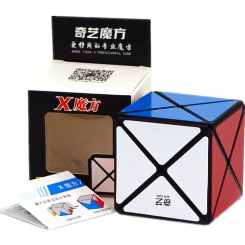 Qiyi X-shaped 2x2 Magic Cube twist Puzzle Professional 2x2x2 X Shape Mofangge Cube Puzzle Educational Cubo Magico classical toys