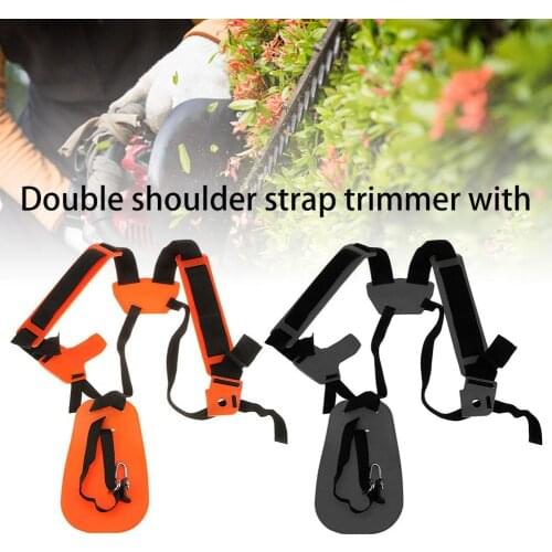 Double Shoulder Strap Trimmer With Durable Nylon Strap For Shrub Cutters Or Garden Mowers For STIHL FS, Km Series Trimmers