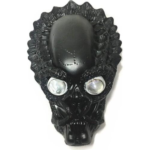 Universal Motorcycle Skeleton Skull LED Fairing Headlight Headlight Lamp For Honda Yamaha Suzuki Kawasaki