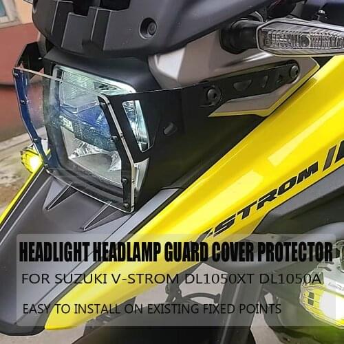 Headlight Head Light Guard Protector Cover FOR SUZUKI V-STROM DL1050XT DL1050A 2019 2020 VSTROM 1050 Motorcycle