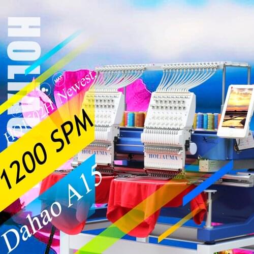 10 Years Service!!!Barudan 2 Head Computerized Embroidery Machine for Sale Multi Function Hat/T- Shirt/Cloth/Garment