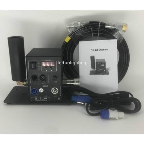 Mini co2 jet machine dmx fog machine disco smoke machine