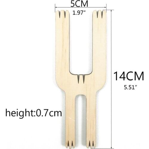 5 In 1 Wooden Pom Pom Ball Tassel Maker Fluff Ball Weaver Wool Knitting Tools