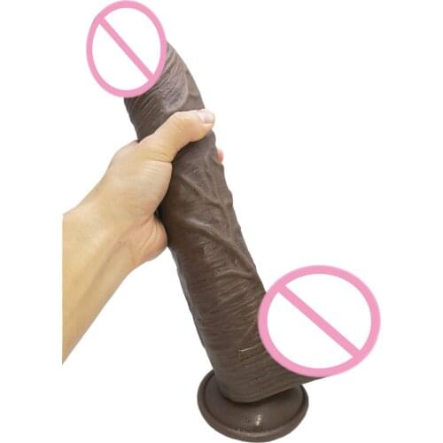 AMABOOM 34*5.5CM Super Long Dildos Big Huge dildo Sex Toys For Woman Soft Penis Realistic Giant Anal Dildo Suction Cup Dildos