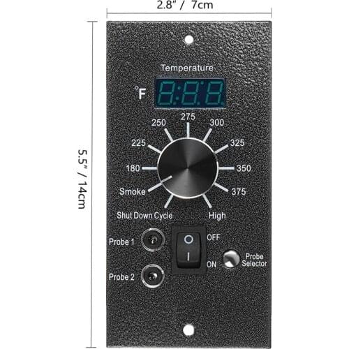 Digital Thermostat Controller Compatible with Traeger Wood Pellet Smoker Grill, Replacement Parts for Bac365