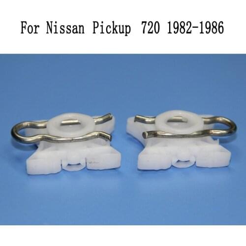 FOR NISSAN MICRA / Pickup 720 / D21 WINDOW REGULATOR SLIDER PIVOT RETAINER CLIPS PACK OF 2
