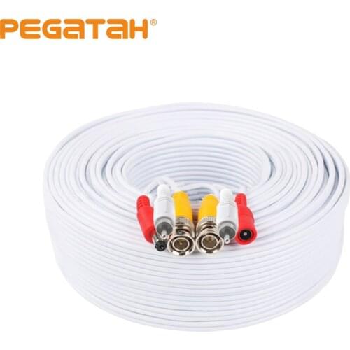 BNC CCTV Cable coaxial 5 40M Security Camera Video Audio Power BNC Cable for Camera AHD CVI CCTV DVR Surveillance System