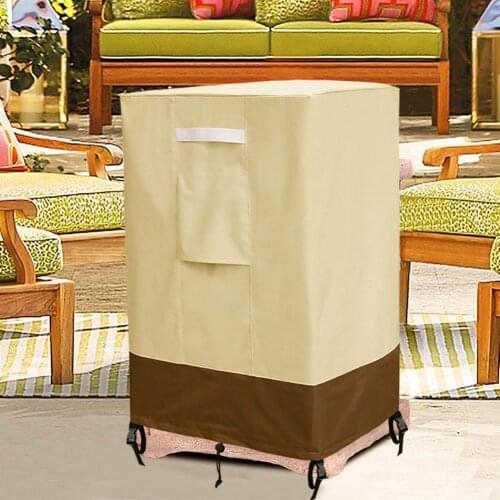 New Rain Protective Waterproof BBQ Grill Cover Anti Dust Camping Outdoor Barbecue Cover 55x55x89cm Grill Cover