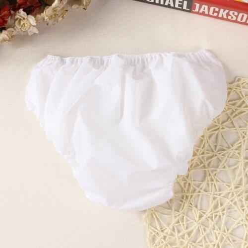 6 Pcs Disposable non-woven underwear hotel sauna foot bath beauty travel essential supplies travel underwear Pregnant Briefs