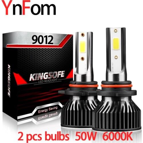 YNFOM Original LED headlights 9012 HIR2 kit for BMW,Porsche,skoda brand cars for low light,high light,fog lamp,car accessories