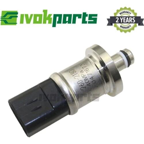 1 Pc 40Mpa High Pressure Sensor Switch 260-2180 2602180 For Caterpillar CAT Excavator E311D E312D E314D E320D E330D