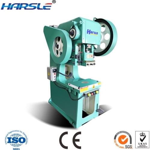 J21S series deep-throat power press with fixed worktable