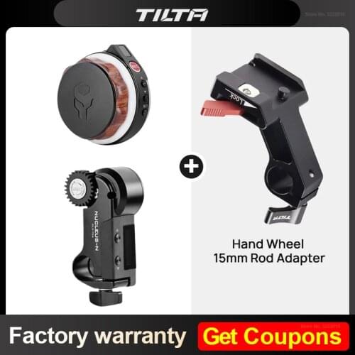 Tilta Nucleus-Nano N Wireless Follow Focus Motor Hand Wheel Controller Lens Control System for gimbal Ronin-S Zhiyun G2X 6k pro