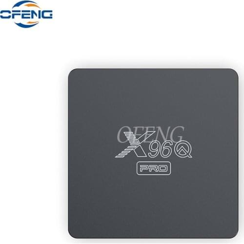 X96Q PRO Android 10 TV BOX Allwinner H313 2.4G 5G Wifi 4K 2GB 16GB Media Player X96 Q 1GB 8GB TVBOX 2021 Set Top Box vs x96 max
