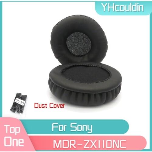 YHcouldin Ear Pads For Sony MDR ZX110 MDR-ZX110 Headset Leather Ear Cushions Replacement Earpads