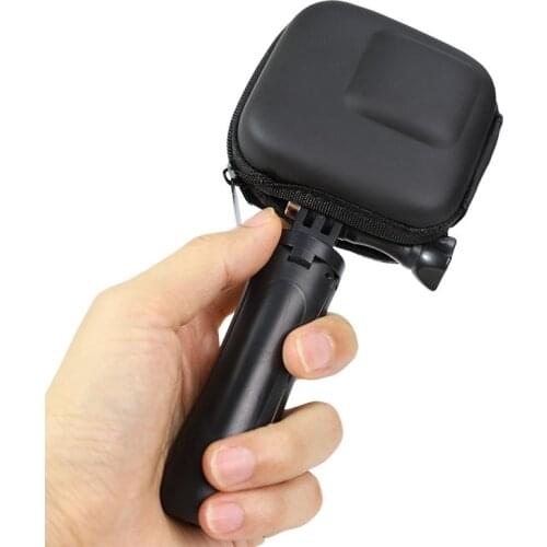 Mini EVA Case Protective Bag for GoPro Hero 9 8 7 6 5 Black Sliver White Sport Camera PU Storage Box Dji Osmo Action Accessories