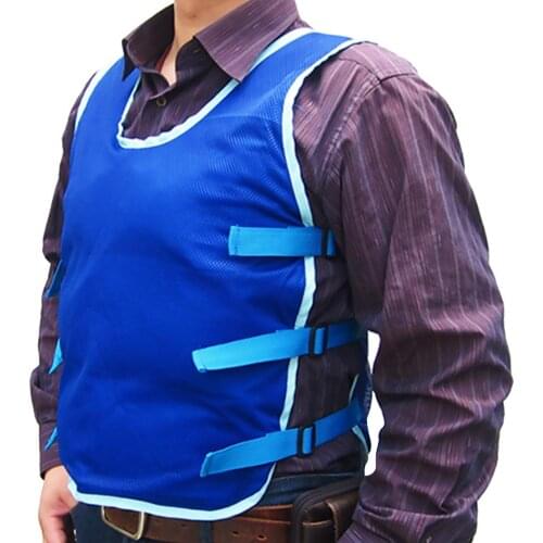Men Women Summer Body Cooling Vest Ice Bag Air Conditioning Clothing for Outdoor Cycling Fishing Anti High Temperature