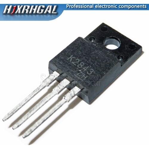 1PCS/LOT 2SK2843 K2843 TO-220F 500V 12A MOSFET N-Channel transistor