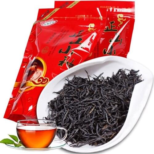 2021 China Wuyi Lapsang Souchong Red Tea Zheng Shan Xiao Zhong Black Tea for Lose Weight Health Care Without Smoky Taste 250g