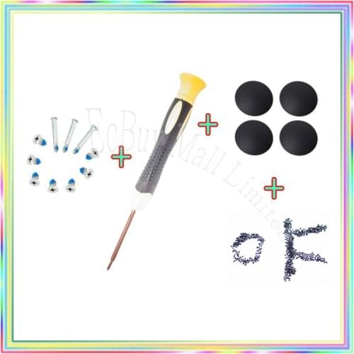 4pcs/set for macbook pro 13''15''17'' A1278 A1286 A1297 bottom cover Rubber feet foot bottom screws keyboard screws screw drive