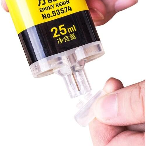 AB Glue Adhesive Super Liquid Epoxy Resin AB Glue Office 2 Minutes Curing Firm Long-lasting Reliable Epoxy Resin Strong Glue