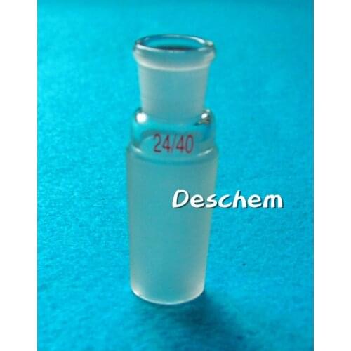 Glass Reducing Adapter,24/40 Male Joint To 14/20 Female Joints,Lab Glassware
