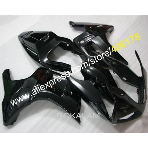 Motorcycle Parts SV650 03-13 Fairings For Suzuki SV650 2003-2013 SV650S All Black ABS Motobike Fairings Kit