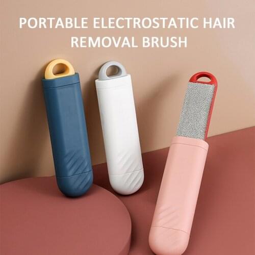 2PCS Double-sided Clothes Removing Brush Sticky Hair Removal Brush Cleaning Pet Electrostatic Artifact For Home Accessories