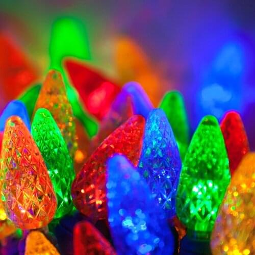 5M 50 LEDs Strawberry Balls Garland Lights String Christmas Xmas Outdoor Holiday Wedding Party Baby Bed Fairy Lights Decoration