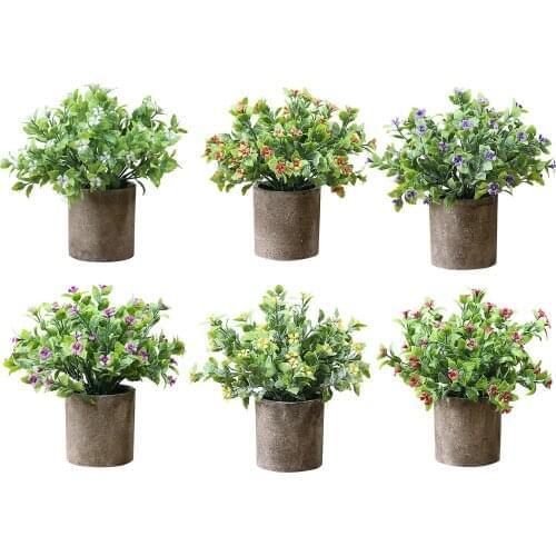 Simulation Potted Plant Artificial Home Living Room Decoration Grass Ball New Ins Decorative Flower