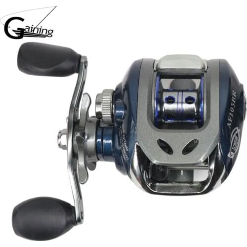 6.3:1 CNC Wire Spool Left/Right Hand 10+1BBs Baitcasting Fishing Reel Gear Ratio Fishing Bait Casting Reel Saltwater Fishing