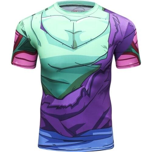 Mens Running Shirt MMA Tops Digital Sublimation Printed Rash Guard Gym Boxing Shirt