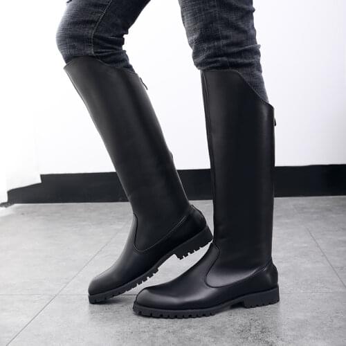 2021 Horse Riding Boots Male Microfibre Leather Rider Boots Equestrian Equipment Martin Boots for Summer Winter Outdoor Sports