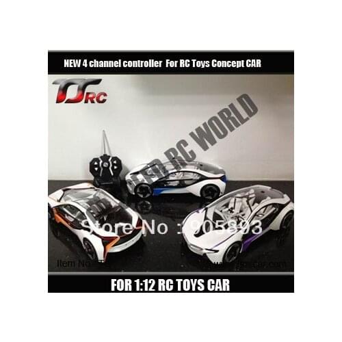 New arrival!Free shipping 1:12 Radio controlled Models car,4 Channels remote cars , concept car