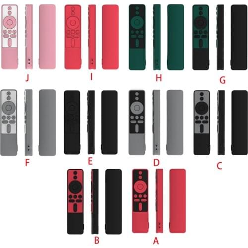 CPDD Smart Remote Control Silicone Case Full Cover for Xiao mi TV Mi Box S Bluetooth-compatible Wifi Shockproof Protective