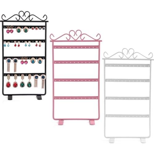 Vintage Earring Ear Studs Screen Stand Display Organiser Jewellery Rack Hanger