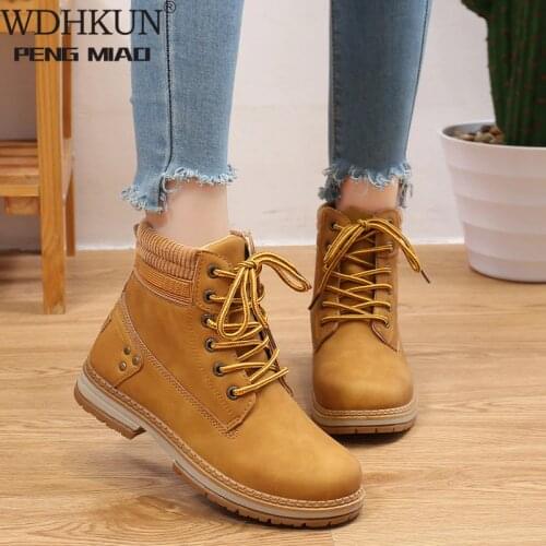 WDHKUN Women's Winter Boots