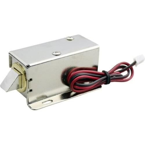 KINJOIN High Quality Stainless Steel Drawer Lock Mini Electric Bolt Storage Lock Electronic Office Filing Cabinet Lock