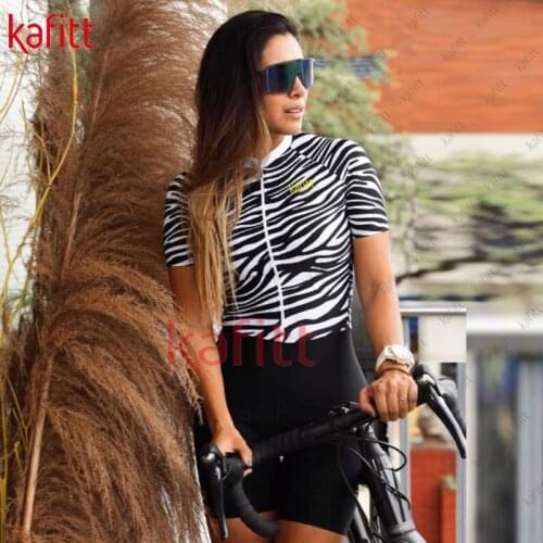 Kafitt Womens Clothing Bicycle Accessories Monkey Womens Cycling Sport Set Women Cycling Womens Set Jumpsuit Sport Shirt