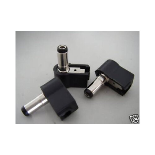 10PC Right Angle 2.5mm 5.5 AC to DC Power Adapter Plug Connector for Laptop 1813