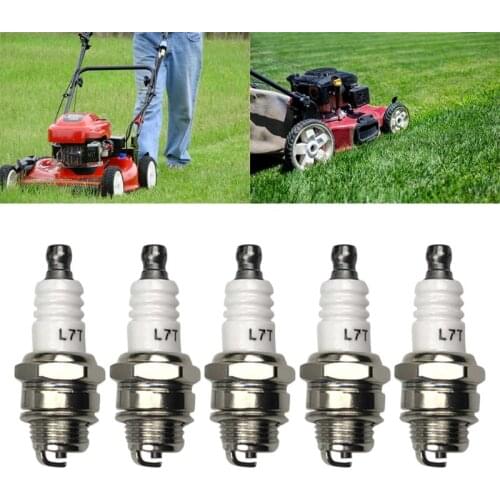 5Pcs Spark Plug Fit for L7T BM6A BPMR7A RCJ6Y RCJ7Y WSR5F 33cc-49cc Trimmer Blower Replacements Accessory Drop Shipping