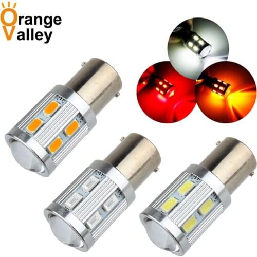 50Pcs P21W 1156 BA15S 12 SMD 5630 1157 BAY15D Brake Parking Reverse Lights Fog Lamps Turn Signal Bulb DC12V