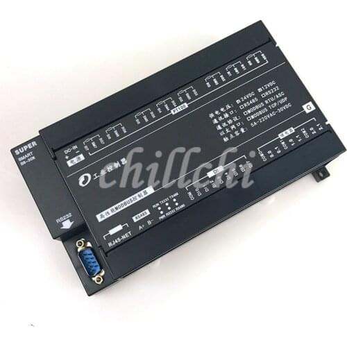 8 channel PT100 temperature acquisition 8DI digital input 6DO Output Industrial Ethernet IO module