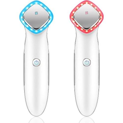 Face Skin EMS Mesotherapy Electroporation Facial LED Photon Skin Care Device Face Lift Tighten Beauty Machine