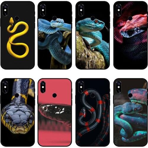 Snake Phone Case For Xiaomi Redmi note 7 8 9 pro 8T 9A 9S Mi Note 10 Lite pro