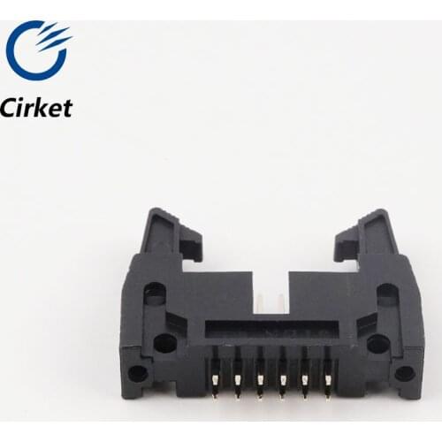 Jane Cow Simple horn patch 1.27/2.0/2.54 hook pressure cable IDC male seat belt positioning