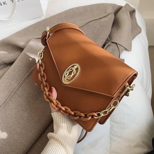 Elegant Female Square Tote bag 2021 Fashion New High-quality PU Leather Womens Designer Handbag Vintage Shoulder Messenger Bag