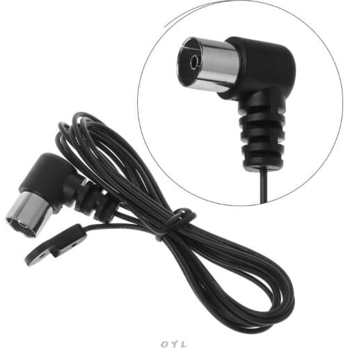 FM Radio Antenna F Adapter 75ohm Unbal Female Connector Plug Cable Wire for Yamaha JVC Sony Sherwood Pioneer Oenon Panasonic