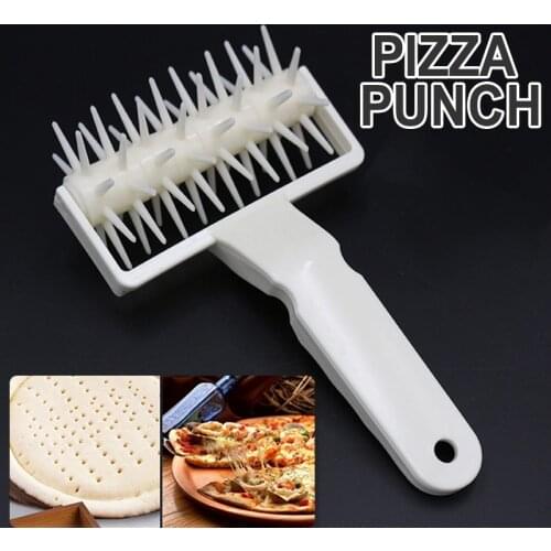Baking Tools Pizza Rolling Pin Pizza Punch Pin Wheel Biscuit Wheel Pin Suitable for Household Tools Home Kitchen ALI88